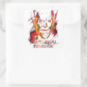 Vampire Quadratischer Aufkleber (Tasche)