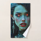 Vampire Queen: Dark Allure Art Badhandtuch Set (Handtuch)