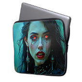 Vampire Queen: Dark Allure Art Laptopschutzhülle (Vorderseite Links)