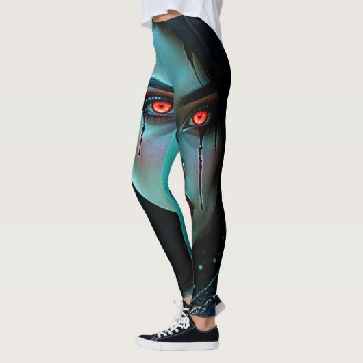 Vampire Queen: Dark Allure Art Leggings (Links)