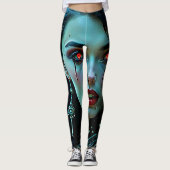 Vampire Queen: Dark Allure Art Leggings (Vorderseite)