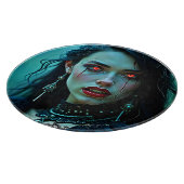Vampire Queen: Dark Allure Art Schneidebrett (Ecke)