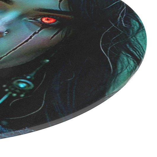Vampire Queen: Dark Allure Art Schneidebrett (Ecke)