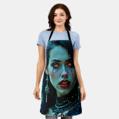 Vampire Queen: Dark Allure Art Schürze (Getragen)