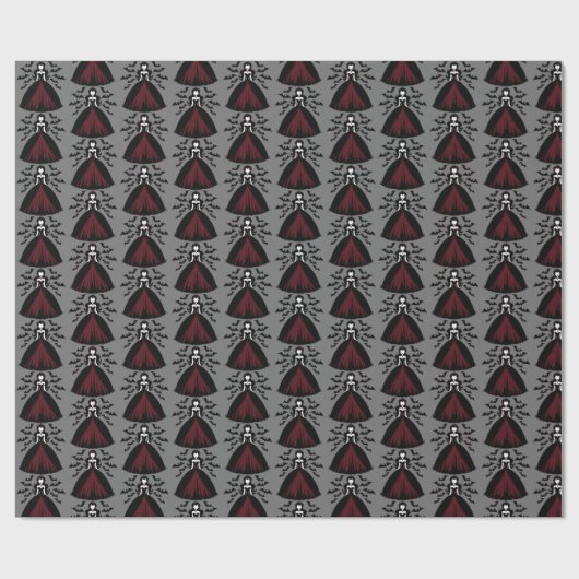 Vampire Queen Geschenkpapier (Flach)