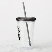Vampire Queen Halloween Acryltrinkbecher (Links)