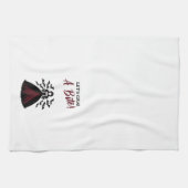 Vampire Queen Halloween Geschirrtuch (Horizontal)