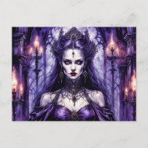 Vampire Queen in Gothic Castle