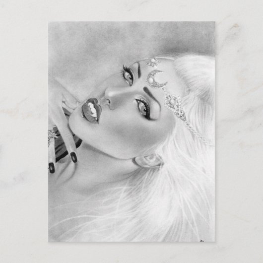 Vampire Queen Postcard Postkarte (Vorderseite)