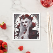 Vampire Queen Serviette (Beispiel)