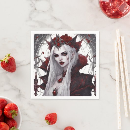 Vampire Queen Serviette (Beispiel)