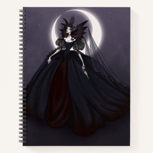 Vampire Queen Spiral Notebook Notizblock
