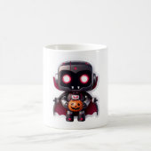 Vampire Robot Halloween Tasse Niedlich Spooky Tech (Mittel)