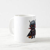 Vampire Robot Halloween Tasse Niedlicher Sci-Fi Sp (Vorderseite Links)