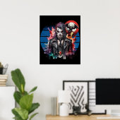 Vampire Rocker Poster (Heimbüro)