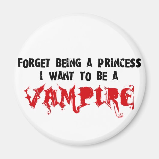 Vampire Romance Addict Magnet (Vorne)