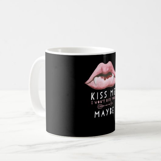 Vampire Saying Funny Kaffeetasse (Vorderseite Links)