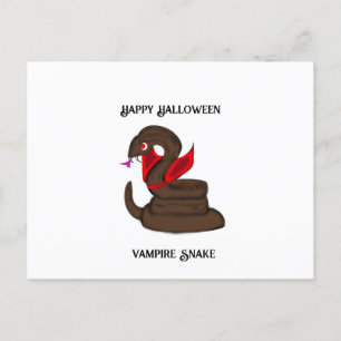 Vampire Schlange Tasse Postkarte
