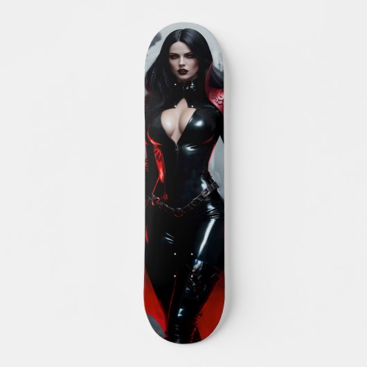Vampire-Skateboard für Frauen auf der Straße oder  Skateboard (Vorne)