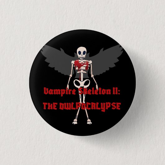 Vampire Skeleton II Button (Vorderseite)