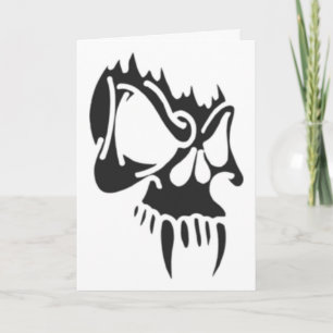 Vampire Skull Karte