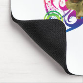 Vampire Skull Mouse Mat Mousepad (Ecke)