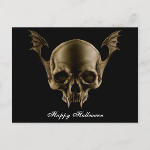 Vampire Skull Postcard Postkarte