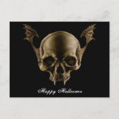 Vampire Skull Postcard Postkarte (Vorderseite)