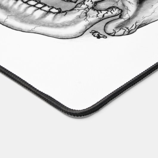 Vampire Skull Schreibtischunterlage (Ecke)