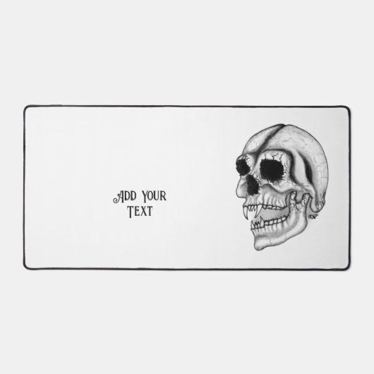 Vampire Skull Schreibtischunterlage (Vorderseite)