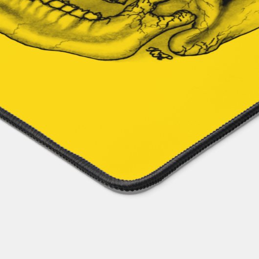 Vampire Skull Schreibtischunterlage (Ecke)