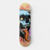 Vampire Skull Skateboard (Vorderseite)
