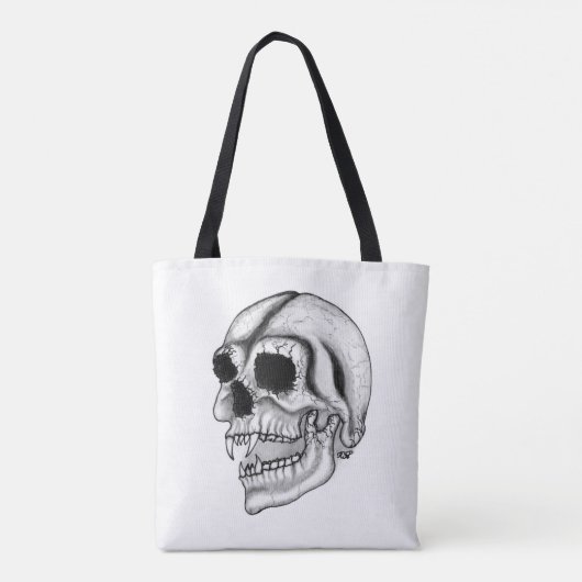 Vampire Skull Tasche (Rückseite)