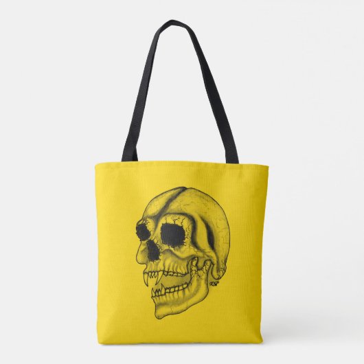 Vampire Skull Tasche (Rückseite)