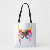 Vampire Skull Tote Bag Tasche (Vorderseite)