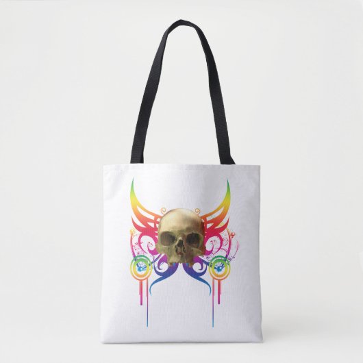 Vampire Skull Tote Bag Tasche (Vorderseite)