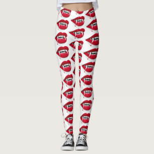 Vampire Smile Thunder_Cove Leggings
