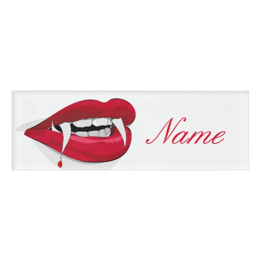 Vampire Smile Thunder_Cove Namenschild (Vorderseite)