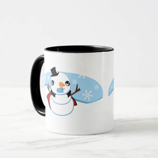 Vampire Snowman Tasse (Vorderseite Links)