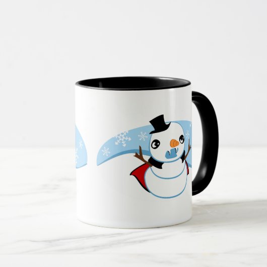 Vampire Snowman Tasse (VorderseiteRechts)