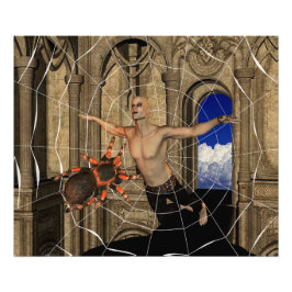 Vampire Spiders Web Fotodruck