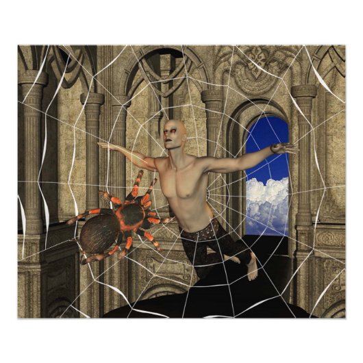 Vampire Spiders Web Fotodruck (Vorne)