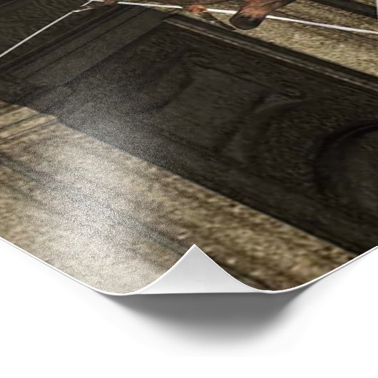 Vampire Spiders Web Fotodruck (Ecke)