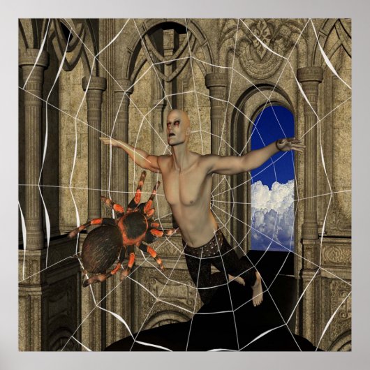 Vampire Spiders Web Poster (Vorne)