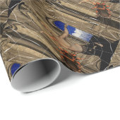 Vampire Spiders Web Wrapping Paper Geschenkpapier (Rolleneckpunkt)