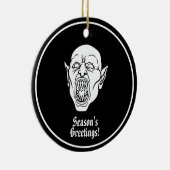 Vampire Spooky Dracula Keramik Ornament (Rechts)