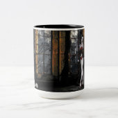 Vampire Stehend in der Window Light Coffee Tasse (Mittel)
