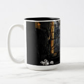 Vampire Stehend in der Window Light Coffee Tasse (Links)