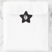 Vampire Stern-Aufkleber (Tasche)