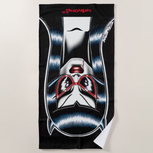 Vampire Strandtuch (Vorderseite)